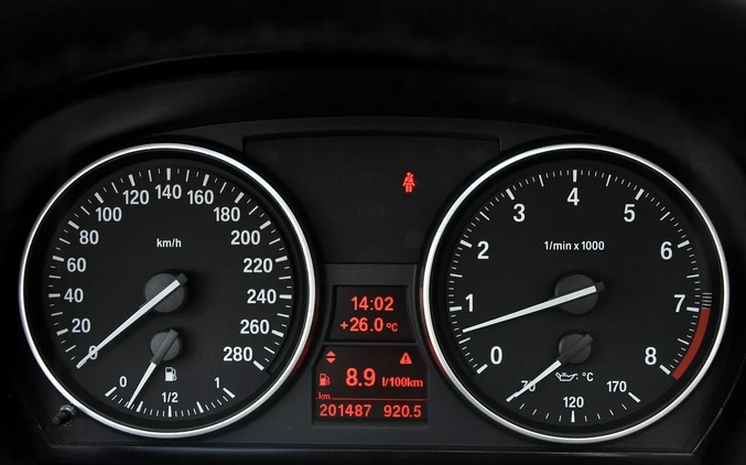 BMW Seria 3 cena 43900 przebieg: 201000, rok produkcji 2009 z Koprzywnica małe 529